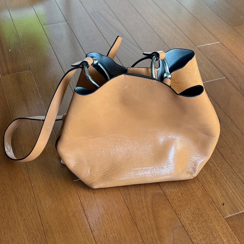 Rebecca Minkoff Camel Leather Shoulder Bag